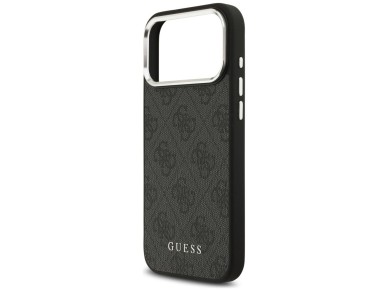 Guess 4G Classic Logo MagSafe case for iPhone 17 Pro Max - black Guess 4G Classic Logo MagSafe case for iPhone 17 Pro Max - black