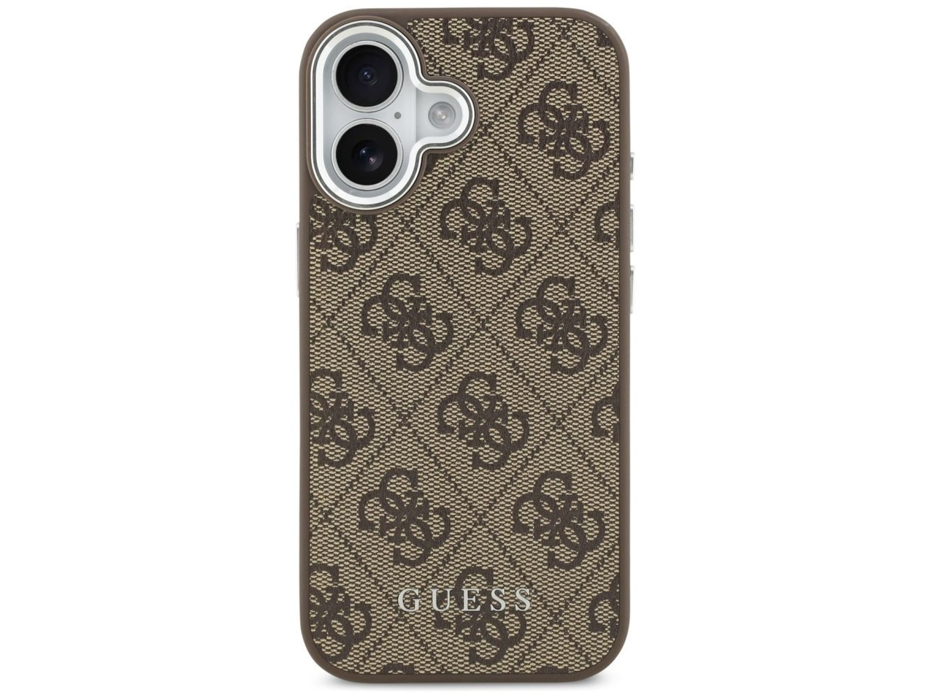 Capa Guess 4G Classic Logo MagSafe para iPhone 17 - marrom