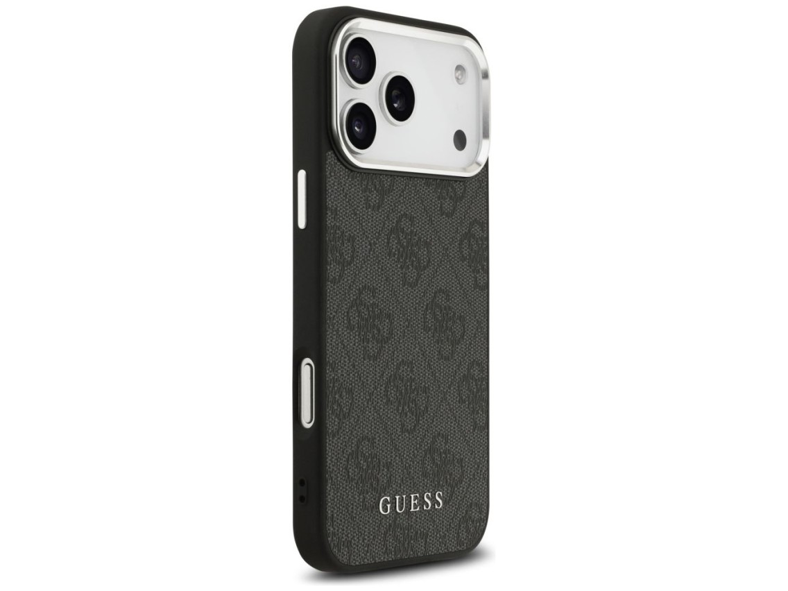Guess 4G Classic Logo MagSafe case for iPhone 17 Pro Max - black