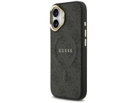 Capa Guess 4G PU Classic Logo MagSafe para iPhone 17 - preta Capa Guess 4G PU Classic Logo MagSafe para iPhone 17 - preta