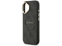 Capa Guess 4G PU Classic Logo MagSafe para iPhone 17 - preta Capa Guess 4G PU Classic Logo MagSafe para iPhone 17 - preta