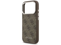 Guess 4G Classic Logo MagSafe Case for iPhone 17 Pro Max - Brown Guess 4G Classic Logo MagSafe Case for iPhone 17 Pro Max - Brown