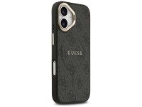Capa Guess 4G PU Classic Logo MagSafe para iPhone 17 - preta Capa Guess 4G PU Classic Logo MagSafe para iPhone 17 - preta