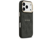 Capa Guess 4G PU Classic Logo MagSafe para iPhone 17 Pro - preta Capa Guess 4G PU Classic Logo MagSafe para iPhone 17 Pro - preta