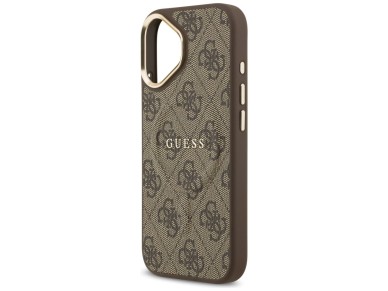 Guess 4G PU Classic Logo MagSafe Case for iPhone 17 - Brown Guess 4G PU Classic Logo MagSafe Case for iPhone 17 - Brown