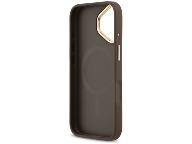 Guess 4G PU Classic Logo MagSafe Case for iPhone 17 - Brown Guess 4G PU Classic Logo MagSafe Case for iPhone 17 - Brown