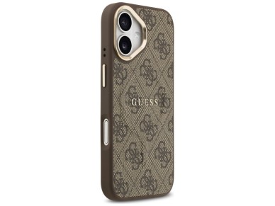 Guess 4G PU Classic Logo MagSafe Case for iPhone 17 - Brown Guess 4G PU Classic Logo MagSafe Case for iPhone 17 - Brown