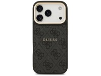 Capa Guess 4G PU Classic Logo MagSafe para iPhone 17 Pro - preta Capa Guess 4G PU Classic Logo MagSafe para iPhone 17 Pro - preta