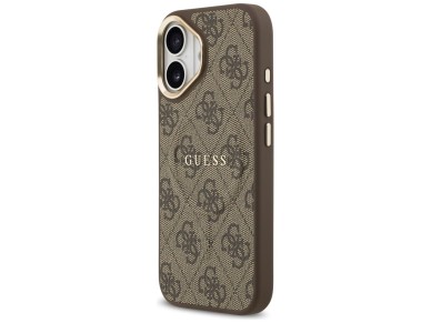 Guess 4G PU Classic Logo MagSafe Case for iPhone 17 - Brown Guess 4G PU Classic Logo MagSafe Case for iPhone 17 - Brown