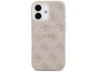 Capa Guess 4G PU Classic Logo MagSafe para iPhone 17 - Rosa Capa Guess 4G PU Classic Logo MagSafe para iPhone 17 - Rosa