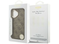 Guess 4G PU Classic Logo MagSafe Case for iPhone 17 - Brown Guess 4G PU Classic Logo MagSafe Case for iPhone 17 - Brown