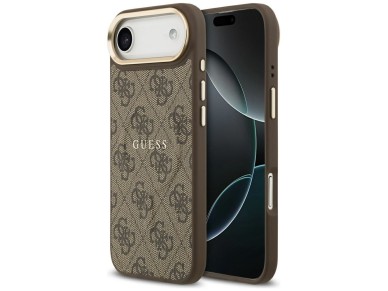 Guess 4G PU Classic Logo MagSafe Case for iPhone 17 Air - Brown Guess 4G PU Classic Logo MagSafe Case for iPhone 17 Air - Brown