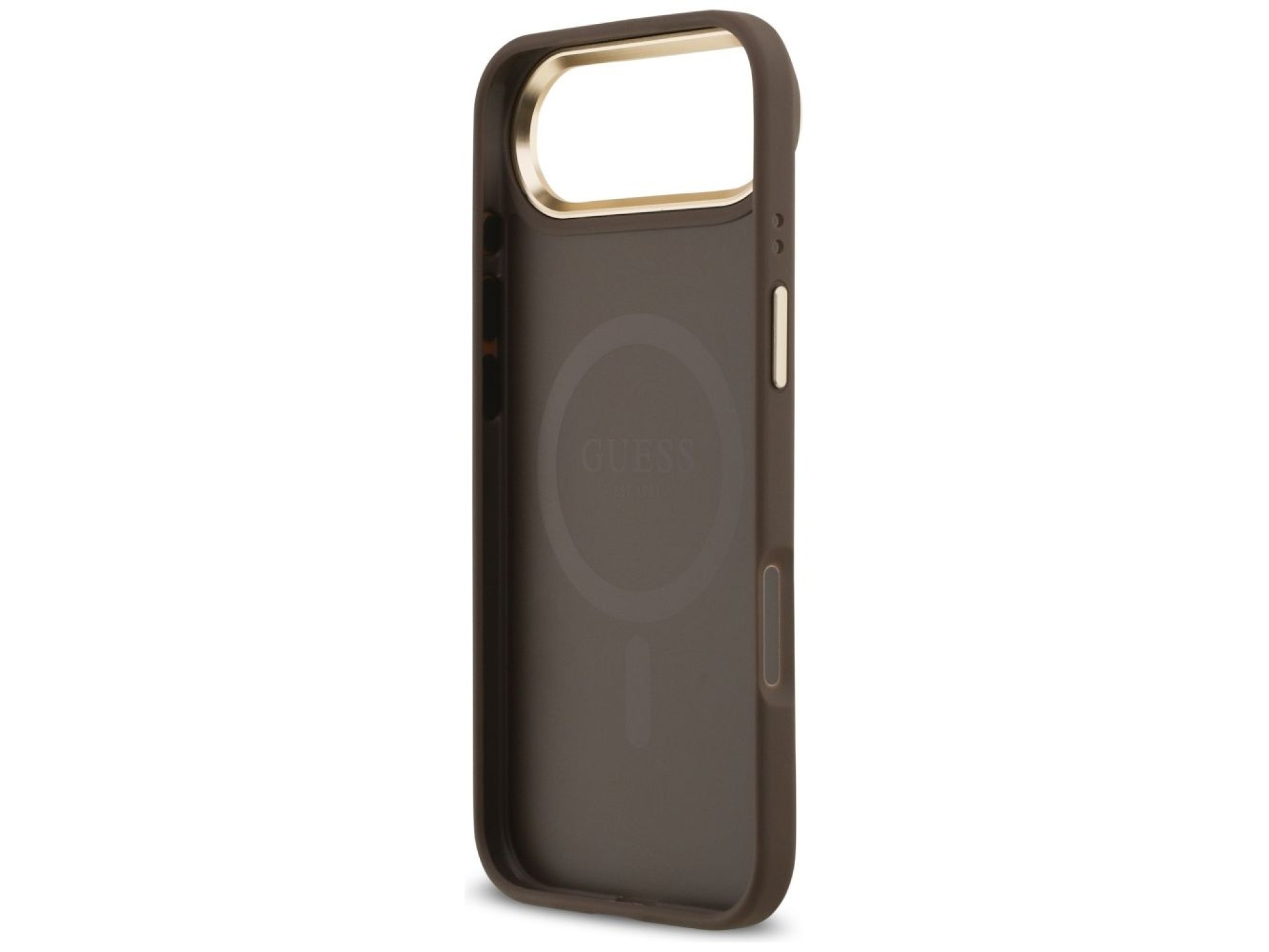 Guess 4G PU Classic Logo MagSafe Case for iPhone 17 Air - Brown