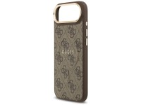Guess 4G PU Classic Logo MagSafe Case for iPhone 17 Air - Brown