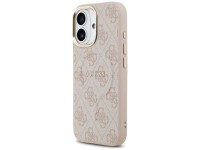 Capa Guess 4G PU Classic Logo MagSafe para iPhone 17 - Rosa Capa Guess 4G PU Classic Logo MagSafe para iPhone 17 - Rosa