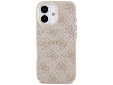 Guess 4G PU Classic Logo MagSafe Case for iPhone 17 - Pink Guess 4G PU Classic Logo MagSafe Case for iPhone 17 - Pink
