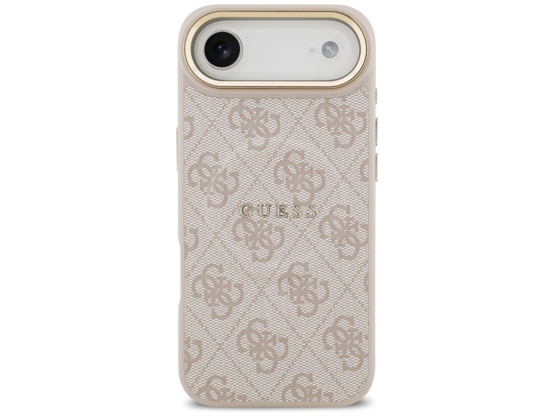 Guess 4G PU Classic Logo MagSafe Case for iPhone 17 Air - Pink