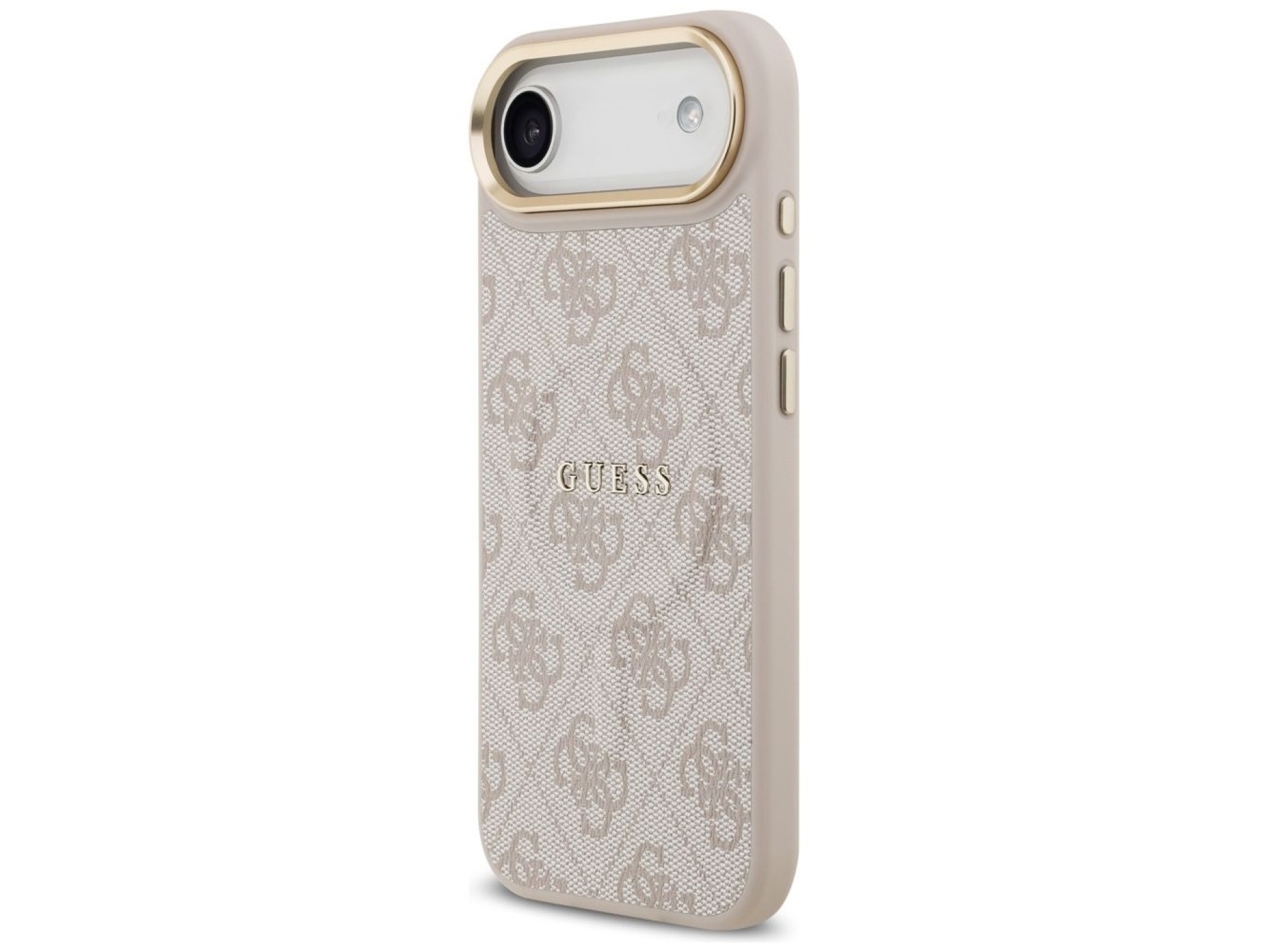 Guess 4G PU Classic Logo MagSafe Case for iPhone 17 Air - Pink