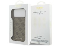 Guess 4G Classic Case for iPhone 17 Pro Max - Brown Guess 4G Classic Case for iPhone 17 Pro Max - Brown
