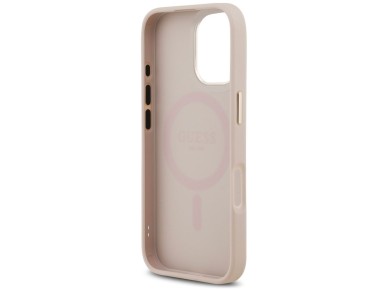 Guess 4G PU Classic Logo MagSafe Case for iPhone 17 - Pink Guess 4G PU Classic Logo MagSafe Case for iPhone 17 - Pink