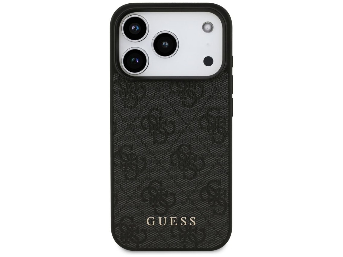 Guess 4G Classic Case for iPhone 17 Pro - Black