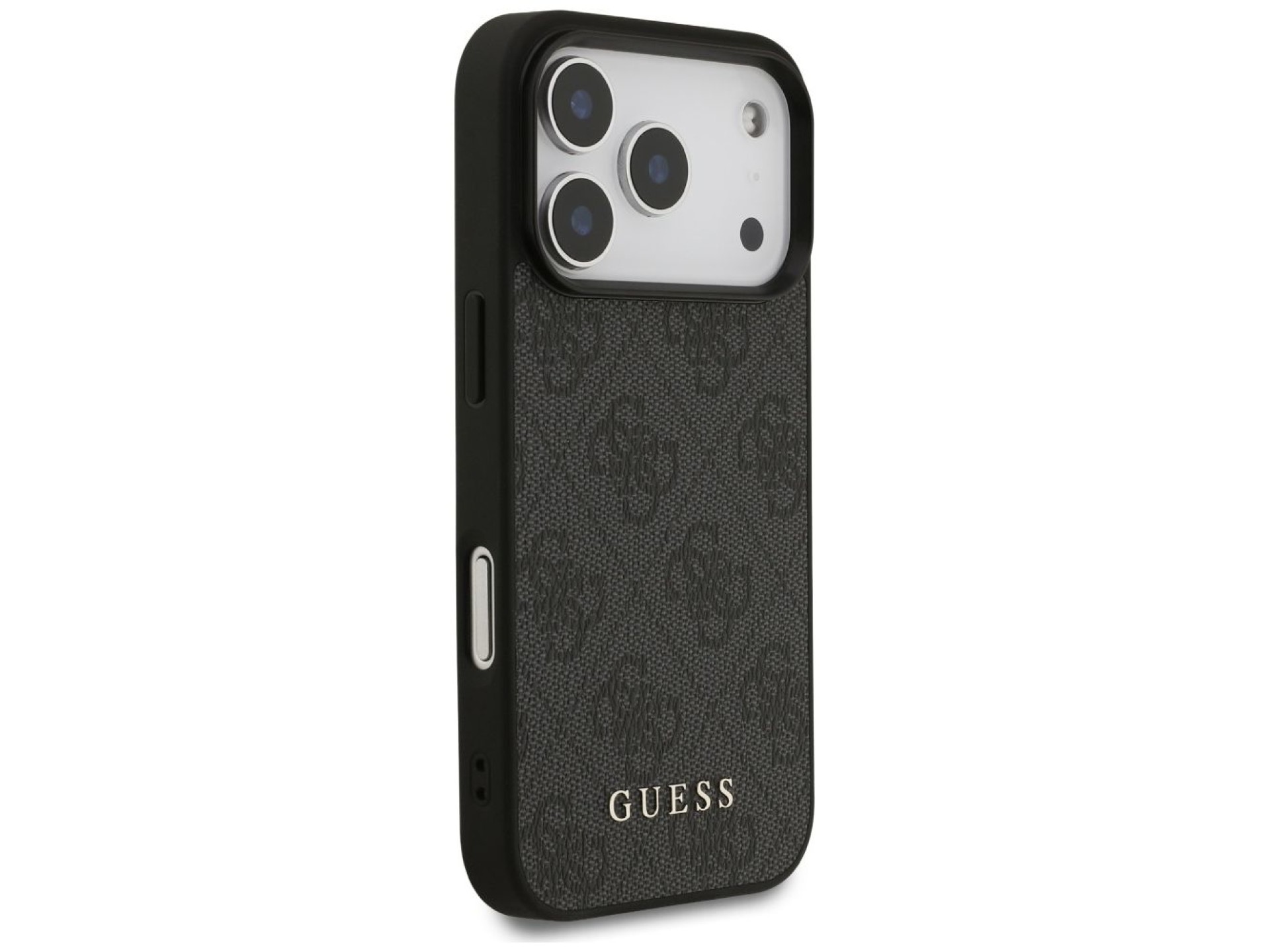 Guess 4G Classic Case for iPhone 17 Pro - Black