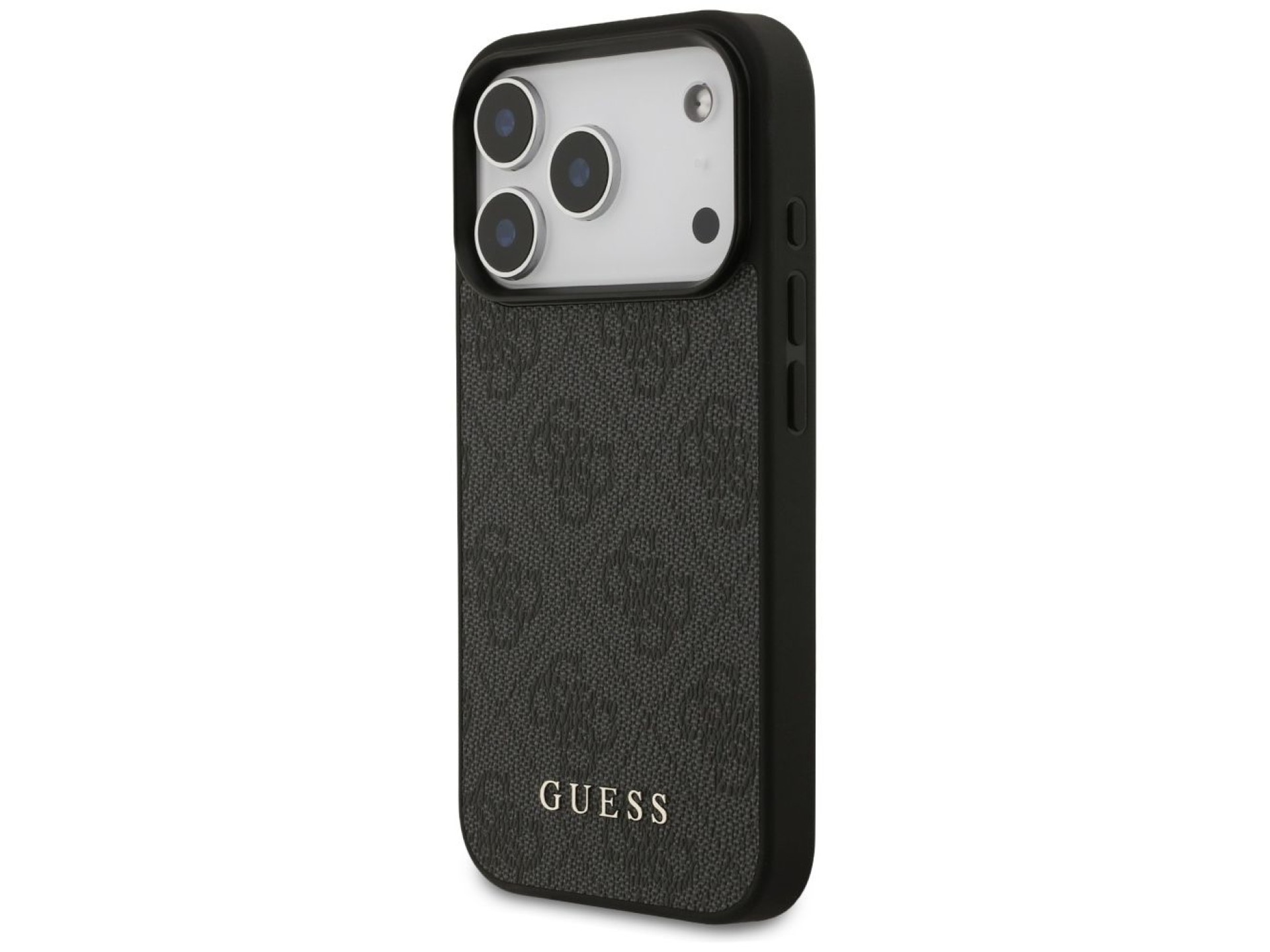 Guess 4G Classic Case for iPhone 17 Pro - Black