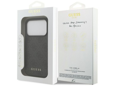 Guess 4G Classic Case for iPhone 17 Pro - Black Guess 4G Classic Case for iPhone 17 Pro - Black