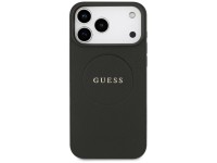 Guess Grained Ring MagSafe case for iPhone 17 Pro Max - black Guess Grained Ring MagSafe case for iPhone 17 Pro Max - black
