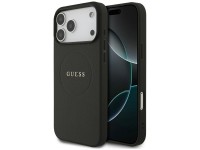 Guess Grained Ring MagSafe case for iPhone 17 Pro Max - black Guess Grained Ring MagSafe case for iPhone 17 Pro Max - black