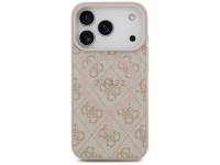 Guess 4G Ring Classic Logo MagSafe Case for iPhone 17 Pro - Pink