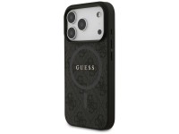 Capa Guess 4G Ring Classic Logo MagSafe para iPhone 17 Pro - preta Capa Guess 4G Ring Classic Logo MagSafe para iPhone 17 Pro - preta
