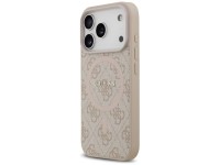Guess 4G Ring Classic Logo MagSafe Case for iPhone 17 Pro - Pink