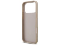 Funda Guess 4G Ring Classic Logo MagSafena para iPhone 17 Pro Max - Rosa