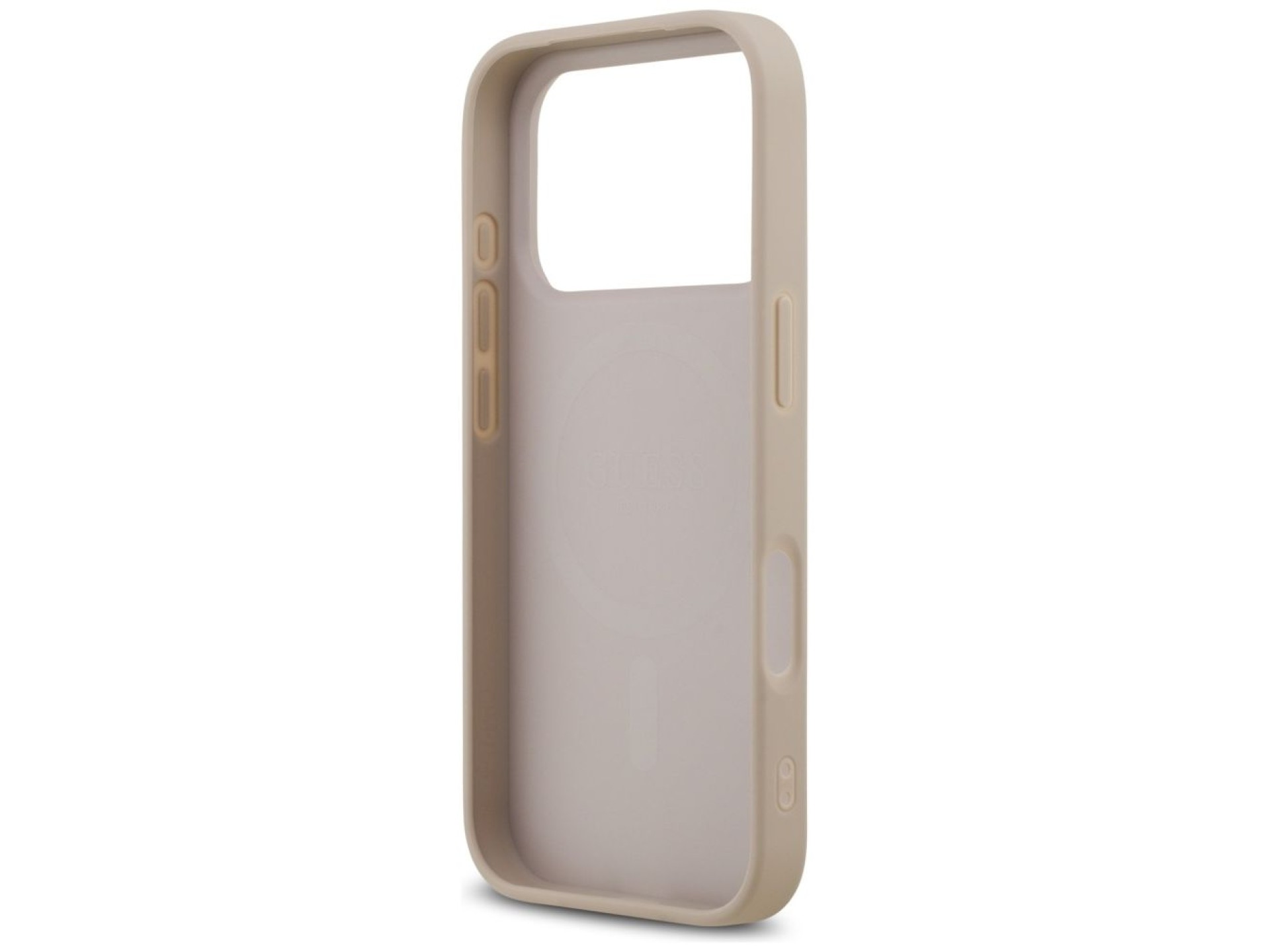 Guess 4G Ring Classic Logo MagSafe Case for iPhone 17 Pro - Pink