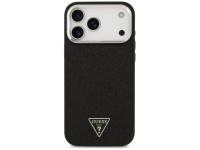 Guess Glitter Triangle Logo MagSafe Case for iPhone 17 Pro Max - Black Guess Glitter Triangle Logo MagSafe Case for iPhone 17 Pro Max - Black