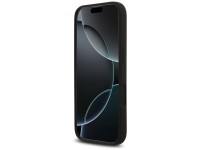 Funda Guess de silicona con logo triangular y MagSafe para iPhone 17 - Negra Funda Guess de silicona con logo triangular y MagSafe para iPhone 17 - Negra