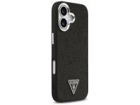 Guess Glitter Triangle Logo MagSafe Case for iPhone 17 - Black Guess Glitter Triangle Logo MagSafe Case for iPhone 17 - Black