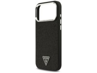 Guess Glitter Triangle Logo MagSafe Case for iPhone 17 Pro Max - Black Guess Glitter Triangle Logo MagSafe Case for iPhone 17 Pro Max - Black