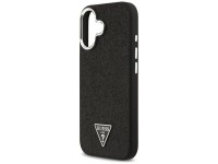 Guess Glitter Triangle Logo MagSafe Case for iPhone 17 - Black Guess Glitter Triangle Logo MagSafe Case for iPhone 17 - Black