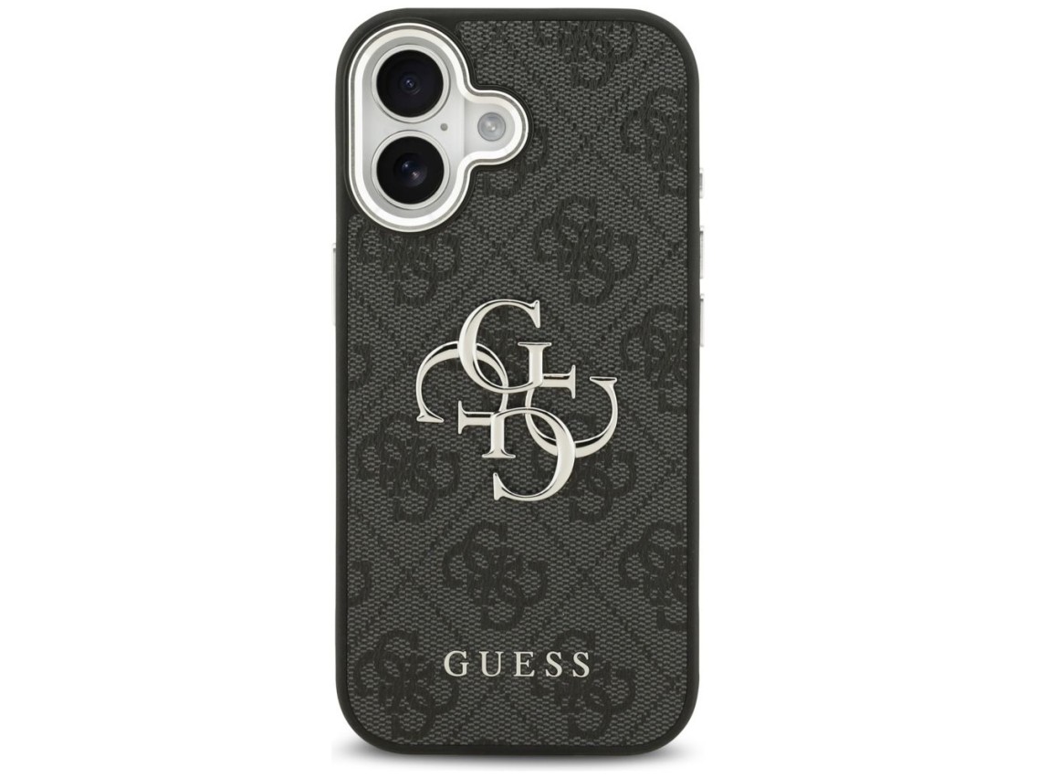 Capa Guess 4G Big 4G Classic Logo para iPhone 17 - Preta