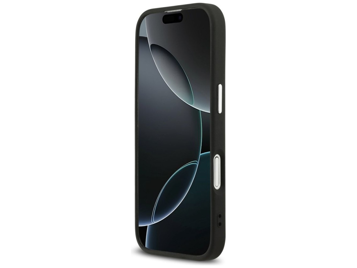 Capa Guess 4G Big 4G Classic Logo para iPhone 17 - Preta