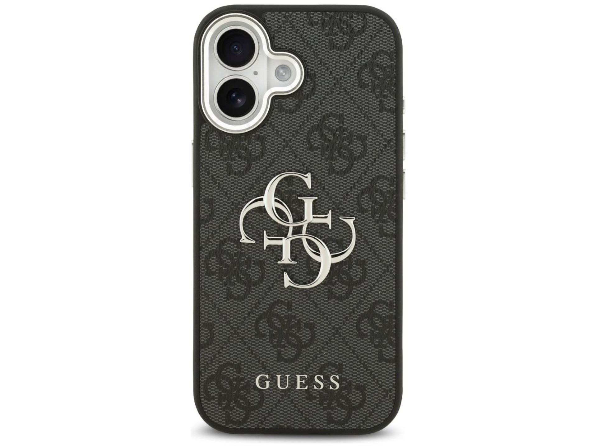 Capa Guess 4G Big 4G Classic Logo para iPhone 17 - Preta