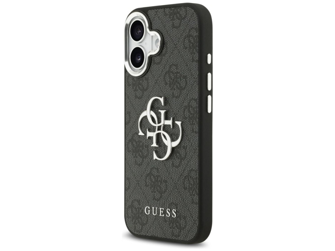 Capa Guess 4G Big 4G Classic Logo para iPhone 17 - Preta