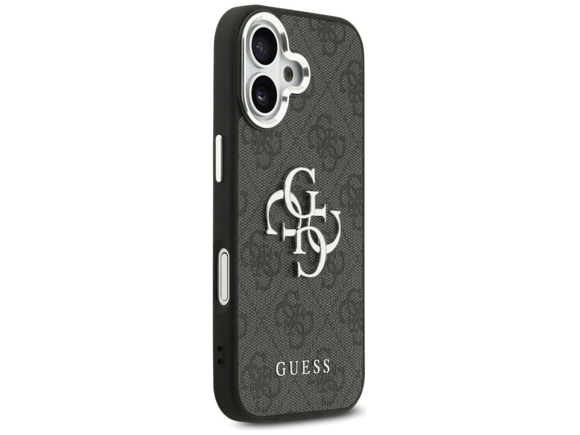 Capa Guess 4G Big 4G Classic Logo para iPhone 17 - Preta
