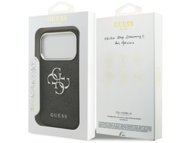 Guess 4G Big 4G Classic Logo case for iPhone 17 Pro - black Guess 4G Big 4G Classic Logo case for iPhone 17 Pro - black