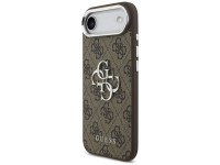 Guess 4G Big 4G Classic Logo case for iPhone 17 Air - brown and silver Guess 4G Big 4G Classic Logo case for iPhone 17 Air - brown and silver