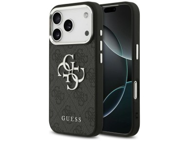 Guess 4G Big 4G Classic Logo case for iPhone 17 Pro - black Guess 4G Big 4G Classic Logo case for iPhone 17 Pro - black