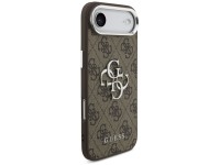 Guess 4G Big 4G Classic Logo case for iPhone 17 Air - brown and silver Guess 4G Big 4G Classic Logo case for iPhone 17 Air - brown and silver