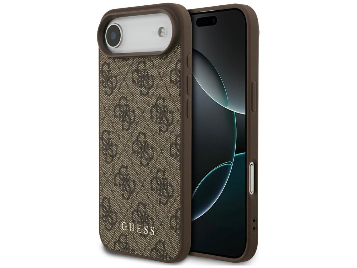Capa Guess 4G Classic para iPhone 17 Air - Marrom